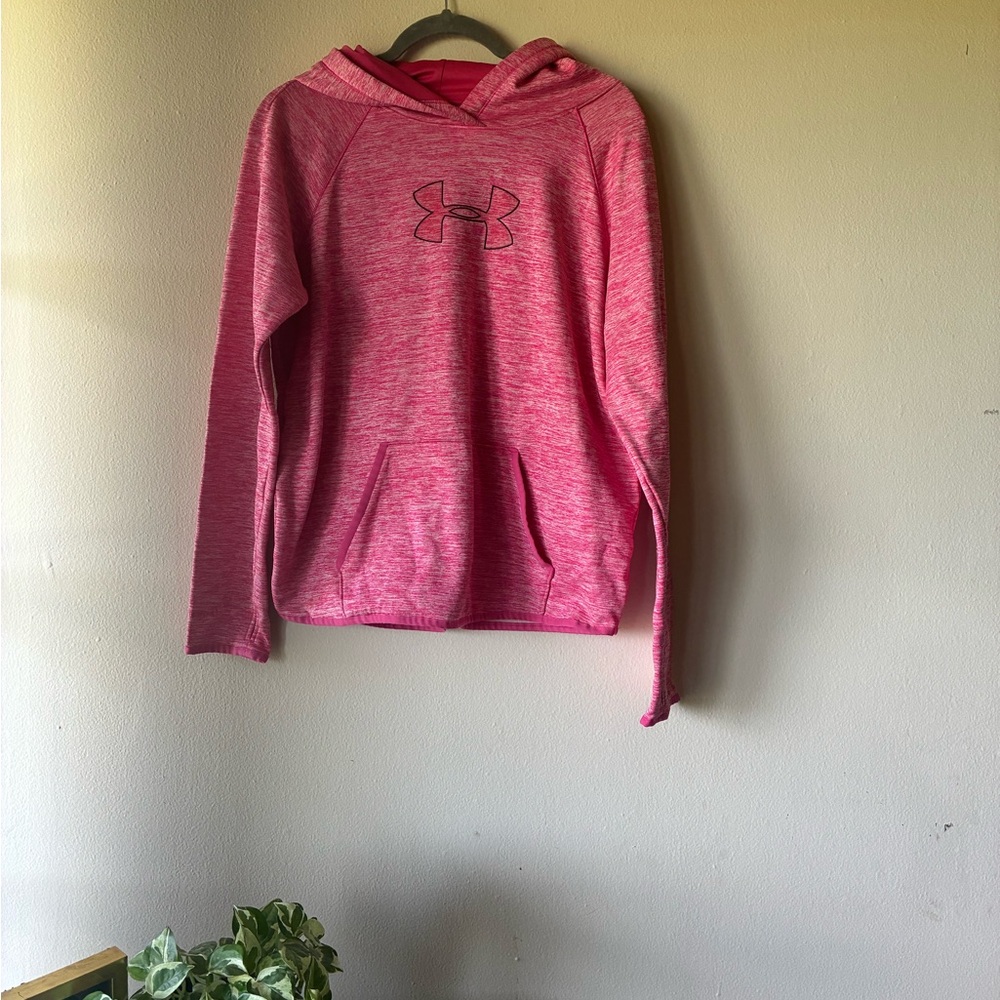 Under Armour Heathered Pink Pullover